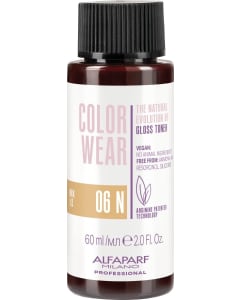 Alfaparf Milano Color Wear Gloss Toner 06N Soft Dark Natural Blonde - 60 ml