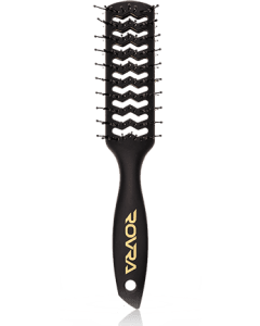 Rovra Hair Styling Double Brush - Black