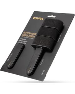 Rovra Sponge Neck Duster - Black