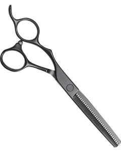Olivia Garden SilkCut PRO Matt Black 6" - Left Handed Scissors
