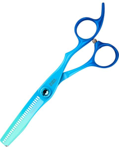 Olivia Garden PowerCut Rainbow Blue 6'' - 28 Teeth