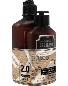 Dr. Jackson Curl Shampoo Kit Potion 2.0 200 ml + Hair And Body Shampoo Potion 1.0 100 ml Gift Set