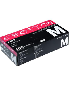 Efalock Emotion Nitril Gloves M Pow.-Free 100 Pcs