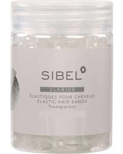 Sibel - Hair Elastics Clarice Clear 45 mm - 50 pcs