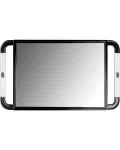JRL Mirror Large Hand Held Mirror - Black