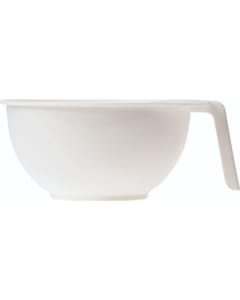 Sibel Tinting Bowl With Grib - White
