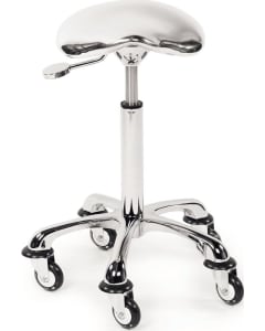 Sibel Cutting Stool Eccentric Silver