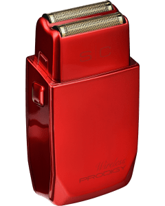 StyleCraft Wireless Prodigy Foil Shaver Metallic Matte Red