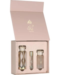 Lattafa Teriaq Giftset 100 ml EDP + EDP 12 ml + Hair Mist 50 ml