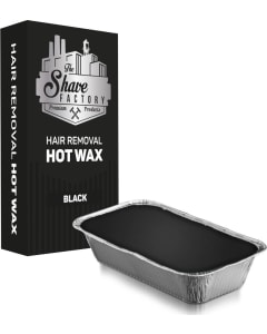 The Shave Factory Hair Removal Hot Wax - Black 500 g