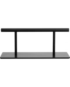Gabbiano Footrest Black Straight