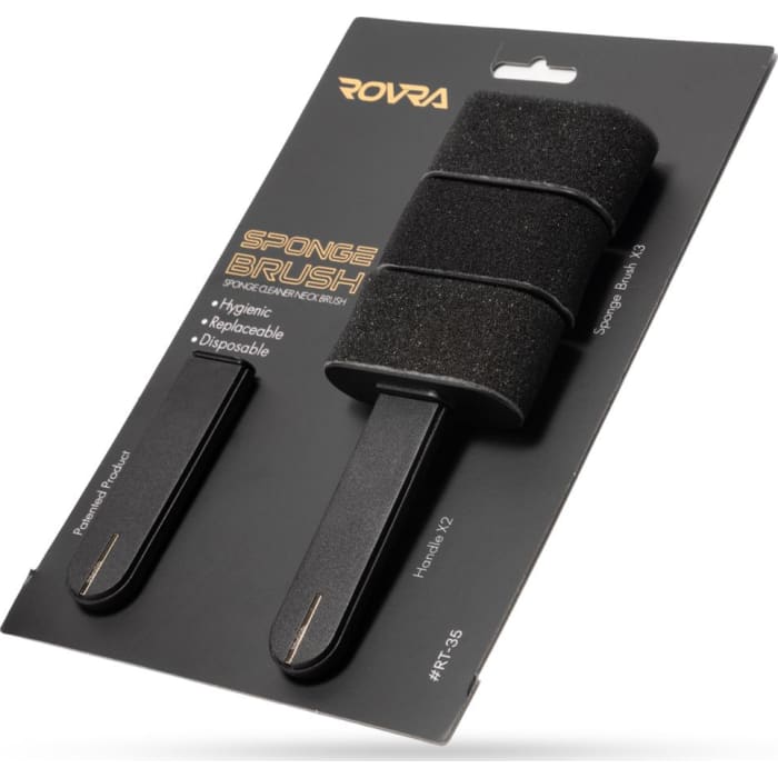 Rovra Sponge Neck Duster - Black