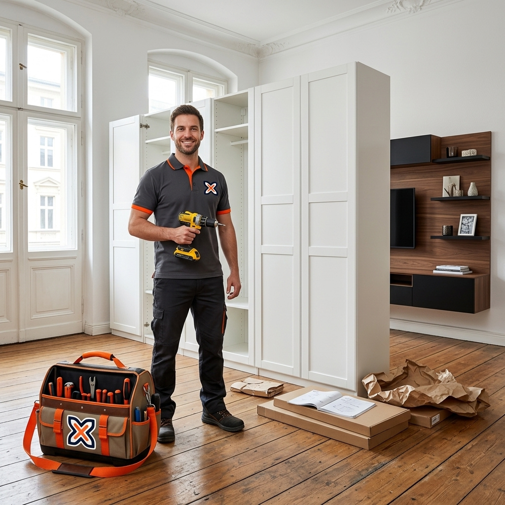 Welche On-Demand-Handwerker in Berlin bieten spezialisierte Möbelmontage und Reparaturen an?