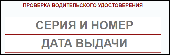 Найди водительское удоствоерение по номеру