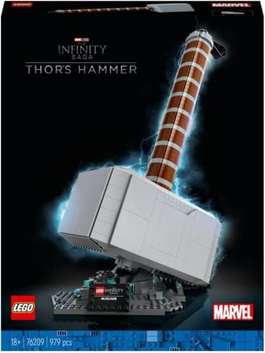 Vue 4 de Lego Marvel Thors Hammer
