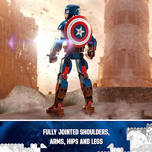 Vue 4 de Lego Marvel Captain America
