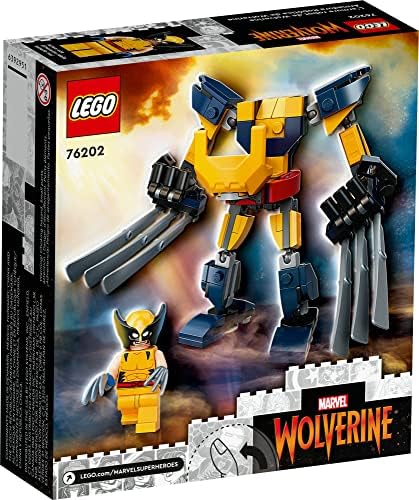Vue 4 de Lego Marvel Wolverine Mech