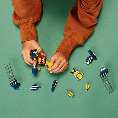 Vue 5 de Lego Marvel Wolverine Mech