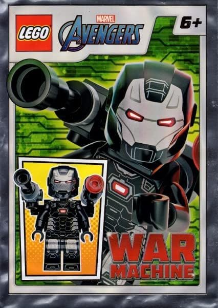 Vue 3 de Lego Superheroes War Machine
