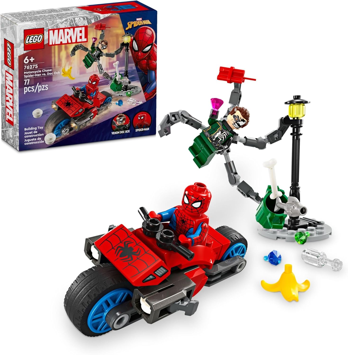 Lego Marvel Motorcycle Chase