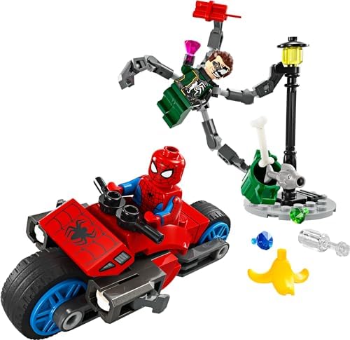 Vue 5 de Lego Marvel Motorcycle Chase