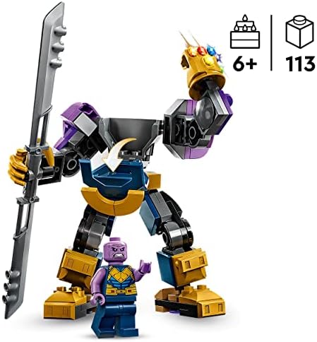 Vue 3 de Lego Marvel Larmure Robot