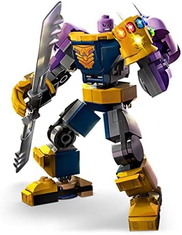 Vue 4 de Lego Marvel Larmure Robot