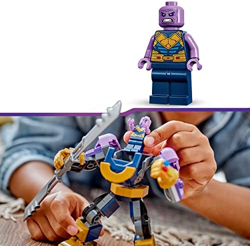 Vue 5 de Lego Marvel Larmure Robot