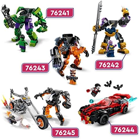 Vue 6 de Lego Marvel Larmure Robot