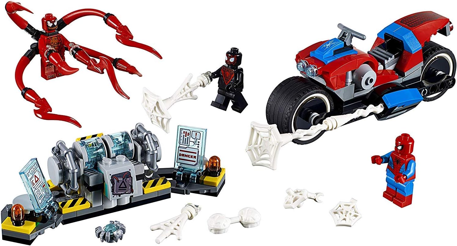 Lego Marvel Spiderman Bike