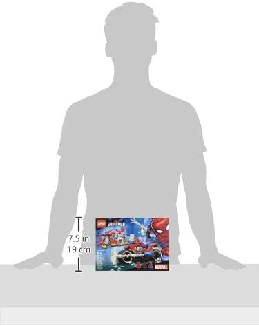 Vue 3 de Lego Marvel Spiderman Bike
