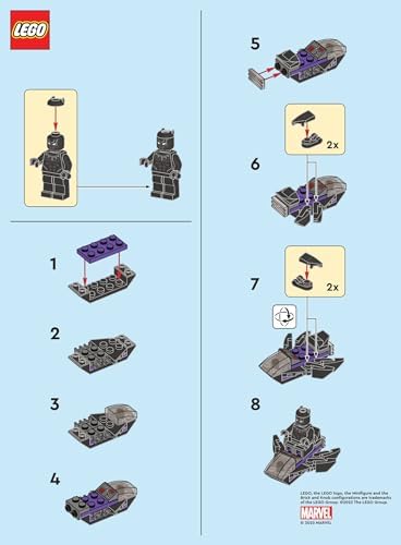 Vue 6 de Lego Marvel Superheroes Black