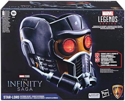 Vue 3 de Marvel Legends Series Casque