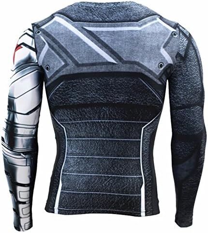 Vue 3 de Tshirt De Compression Superheros