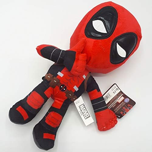 Vue 4 de Marvel Peluche Deadpool Posture