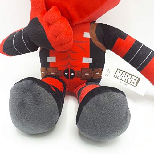 Vue 5 de Marvel Peluche Deadpool Posture