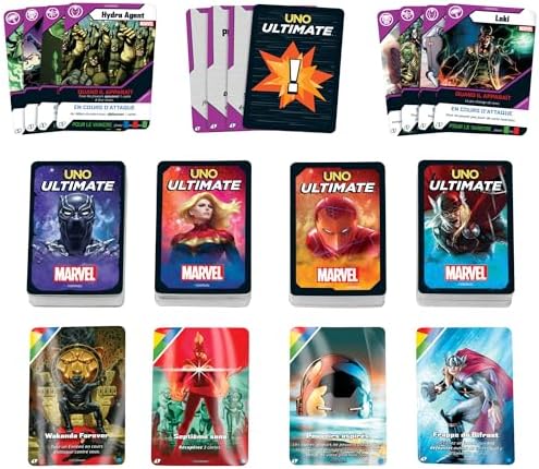 Vue 2 de Mattel Games Uno Ultimate