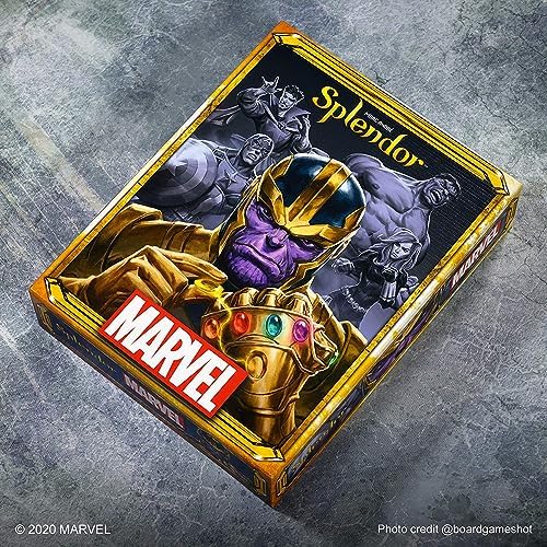 Vue 4 de Asmodee Splendor Marvel Jeu