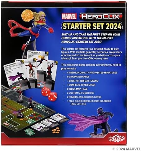 Vue 2 de Wizkids Marvel Heroclix Starter