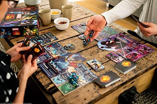 Vue 2 de Usaopoly Marvel Dice Throne
