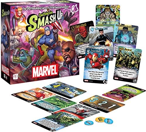 Vue 2 de Usaopoly Smash Up Marvel