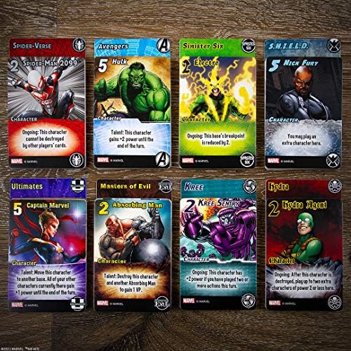 Vue 4 de Usaopoly Smash Up Marvel