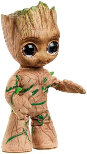 Vue 4 de Mattel Marvel Peluche Dansante