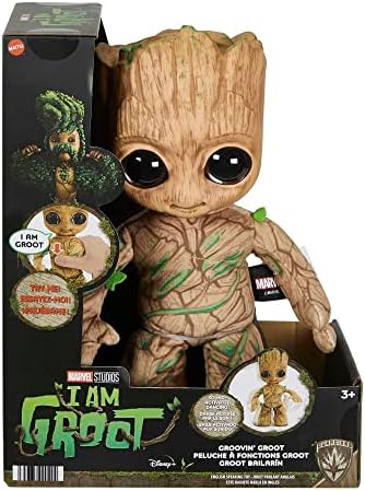 Vue 6 de Mattel Marvel Peluche Dansante