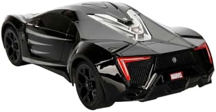 Vue 5 de Jada Toys Marvel Black