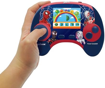 Vue 4 de Lexibook Spiderman Power Console