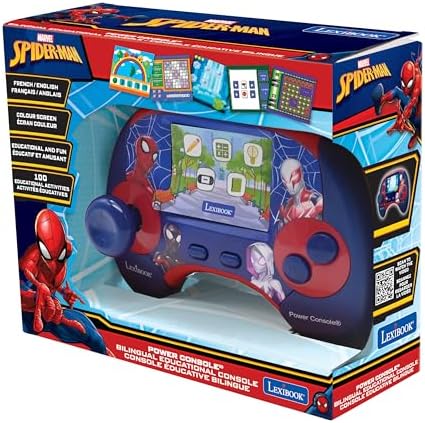 Vue 5 de Lexibook Spiderman Power Console