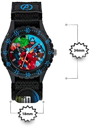 Vue 5 de Marvel Garcons Analogique Quartz