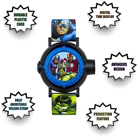 Vue 4 de Marvel Enfants Digital Montre