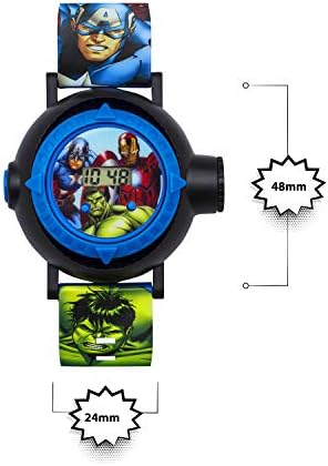 Vue 5 de Marvel Enfants Digital Montre